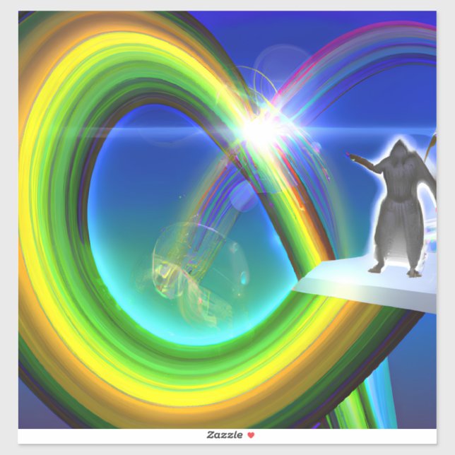 Mystery Figure at the Inter-Dimensional Stargate (Sheet)