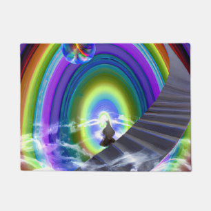 Mystery Figure at the Inter-Dimensional Stargate Doormat