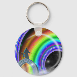 Mystery Figure at the Inter-Dimensional Stargate Key Ring