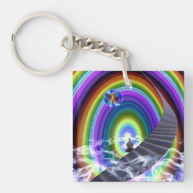 Mystery Figure at the Inter-Dimensional Stargate Key Ring (Front)