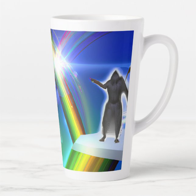 Mystery Figure at the Inter-Dimensional Stargate Latte Mug (Right)