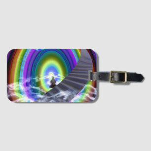 Mystery Figure at the Inter-Dimensional Stargate Luggage Tag