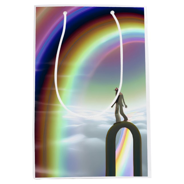 Mystery Figure at the Inter-Dimensional Stargate Medium Gift Bag (Front)