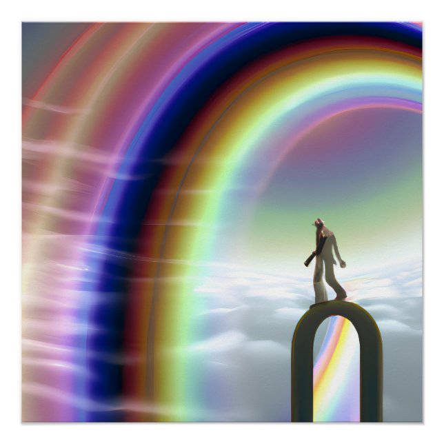 Mystery Figure at the Inter-Dimensional Stargate Poster (Front)