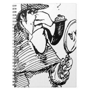 Mystery Investigation Spiral Notebook