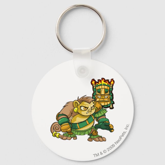 Mystery Island Team Captain 1 Key Ring (Front)