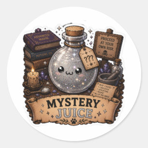 Mystery Juice Funny Fantasy Potion Sticker
