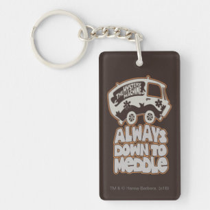 Mystery Machine "Always Down To Meddle" Key Ring