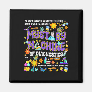 Mystery Machine Of Diagnostics Lab Week 2025 Med L Magnet