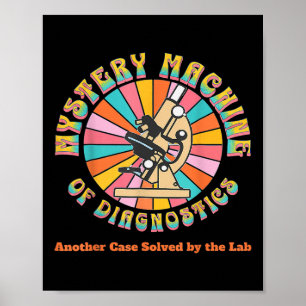 Mystery Machine Of Diagnostics Retro Lab Week 2025 Poster