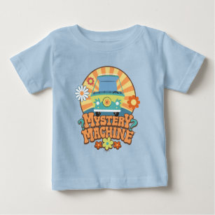 Mystery Machine Van Floral Graphic Baby T-Shirt