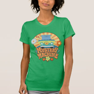 Mystery Machine Van Floral Graphic T-Shirt