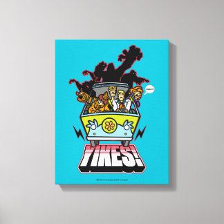 Mystery Machine "Yikes!" Graphic Canvas Print