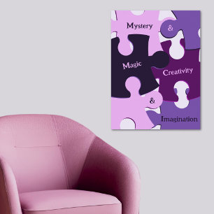 Mystery & Magic Creativity & Imagination Puzzle Poster