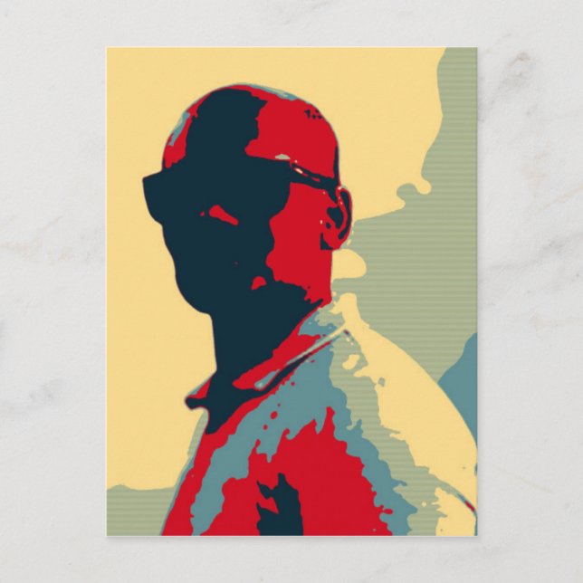 Mystery Man Postcard (Front)