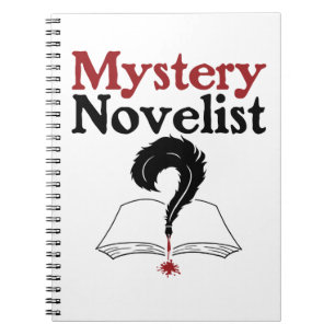 Mystery Novelist Writer Author Whodunit Notebook