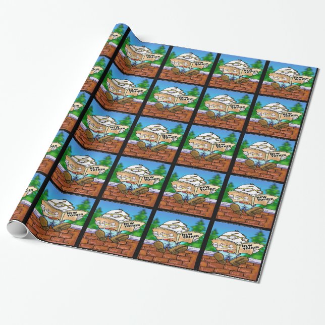 Mystery Of Humpty Dumpty Rick London Gifts Wrapping Paper (Unrolled)
