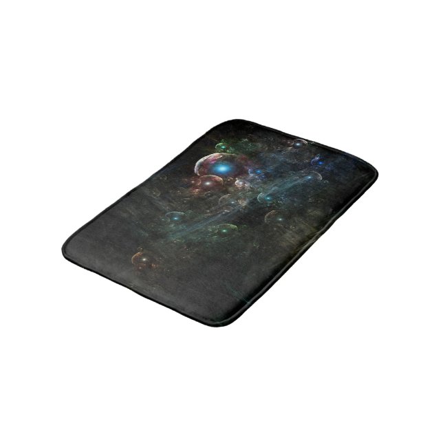 Mystery Of The Orb Cluster Bath Mat (Angled)