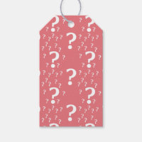 Mystery question mark riddle puzzle coral