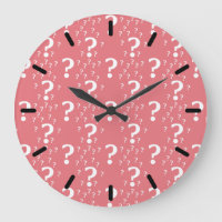 Mystery question mark riddle puzzle coral