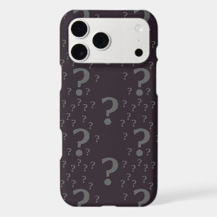 Mystery question mark riddle puzzle grey