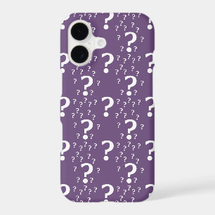Mystery question mark riddle puzzle purple
