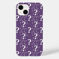 Mystery question mark riddle puzzle purple
