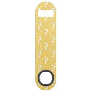 Mystery question mark riddle puzzle yellow
