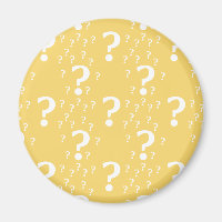 Mystery question mark riddle puzzle yellow