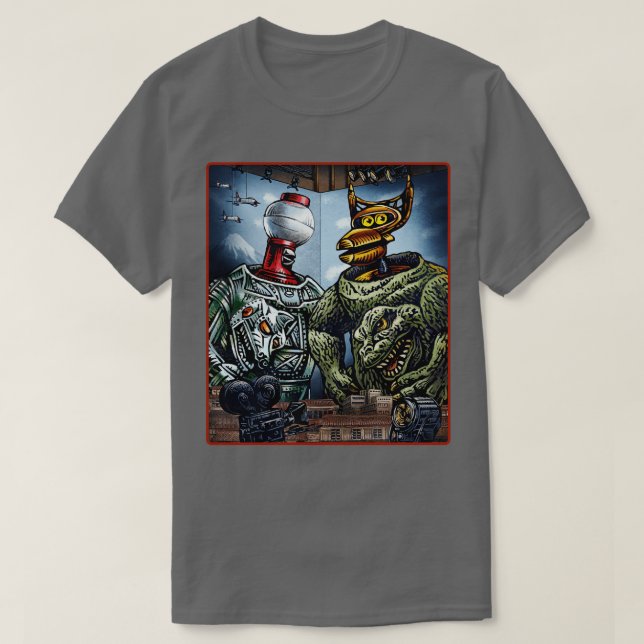 Mystery Science Creature Feature T-Shirt (Design Front)