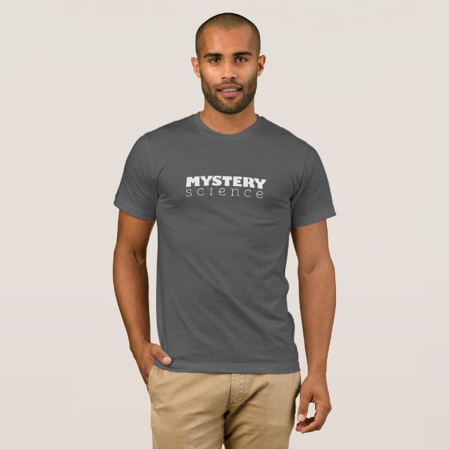 Mystery Science Men's T-Shirt (Grey) (Front Full)