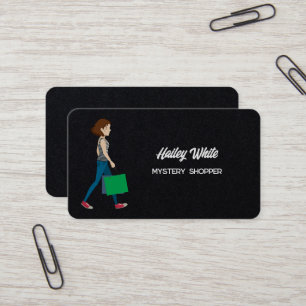 Mystery Secret  Shopper Business Card