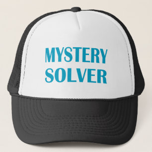 MYSTERY SOLVER TRUCKER HAT