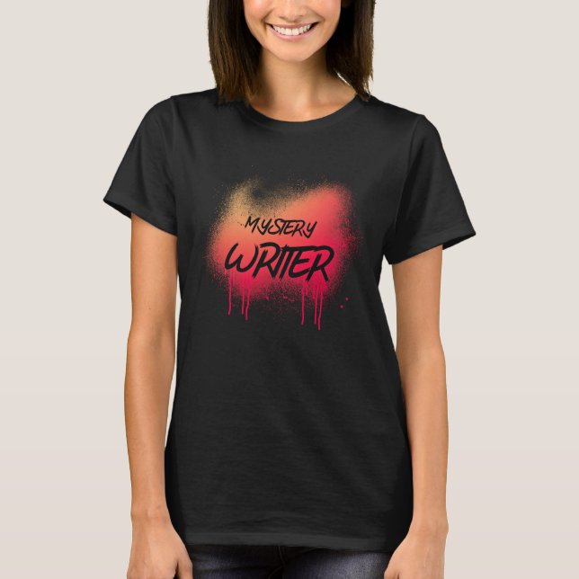 Mystery Writer T-shirt (Front)