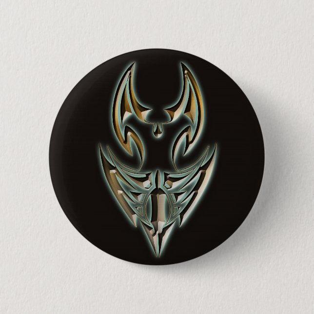 Mystic 6 Cm Round Badge (Front)