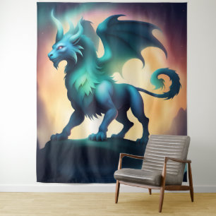 mystic animal tapestry