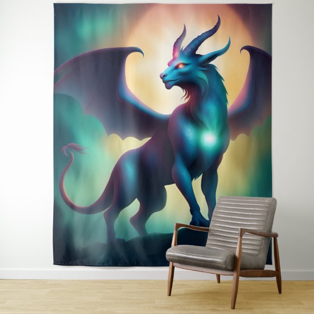 mystic animal tapestry (In Situ)