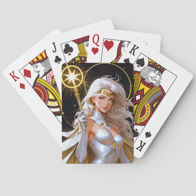 Mystic Anime Playing Cards (Back)