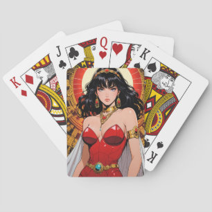 Mystic Anime Playing Cards