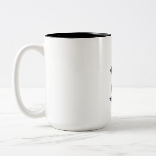 Mystic Batik Cat Queen Coffee Mug (Left)