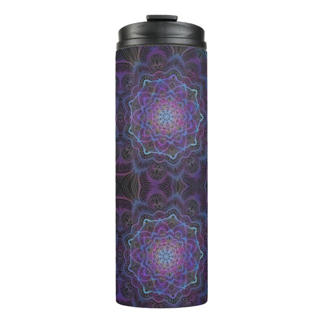 Mystic Bloom Mandala  Thermal Tumbler (Front)