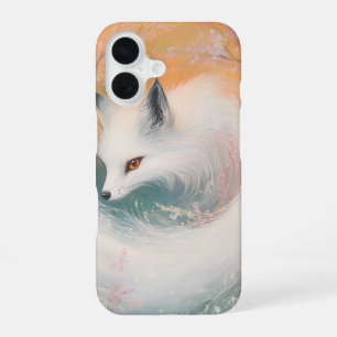 Mystic Bloom Spring Fox Watercolor iPhone 16 Case