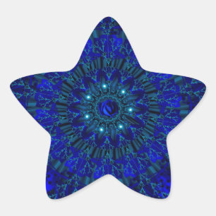 Mystic Blue Rose.jpg Star Sticker