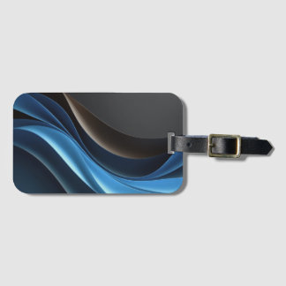 Mystic Blue Traveller Luggage Tag