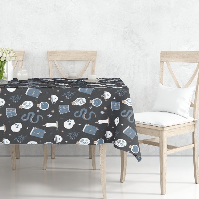 Mystic Boho Crystal Halloween Tablecloth (Creator Uploaded)