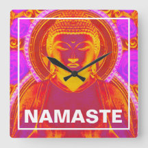 Mystic Buddha  - Pink & Orange