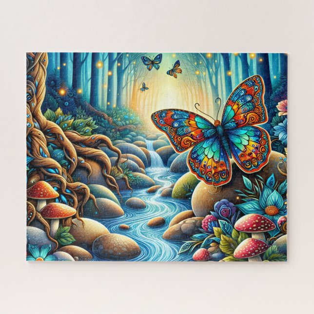 Mystic Butterflies Puzzle (Horizontal)