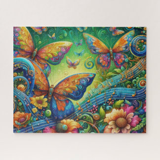 Mystic Butterflies Puzzle