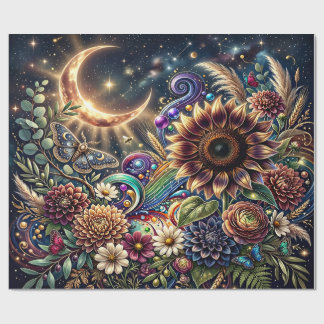 Mystic Butterflies Wrapping Paper