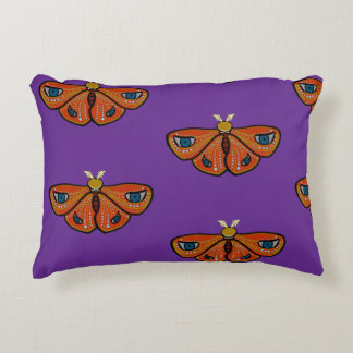 Mystic Butterfly with Eyes Decorative Cushion